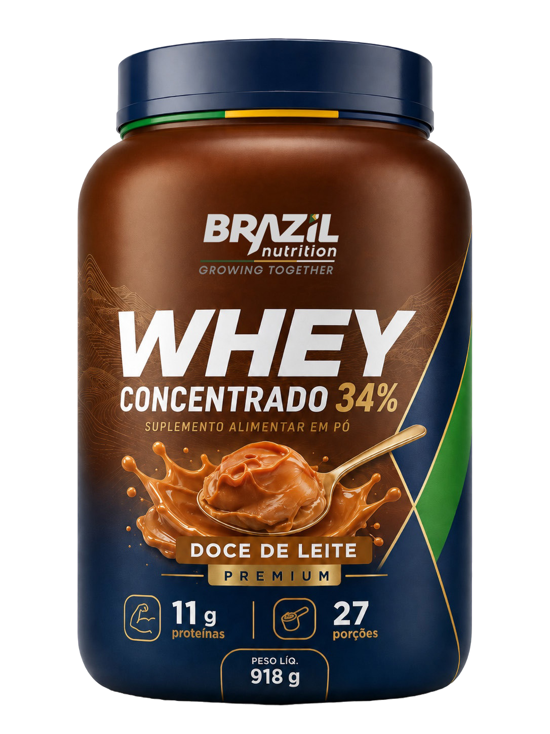Whey concentrado 34%
